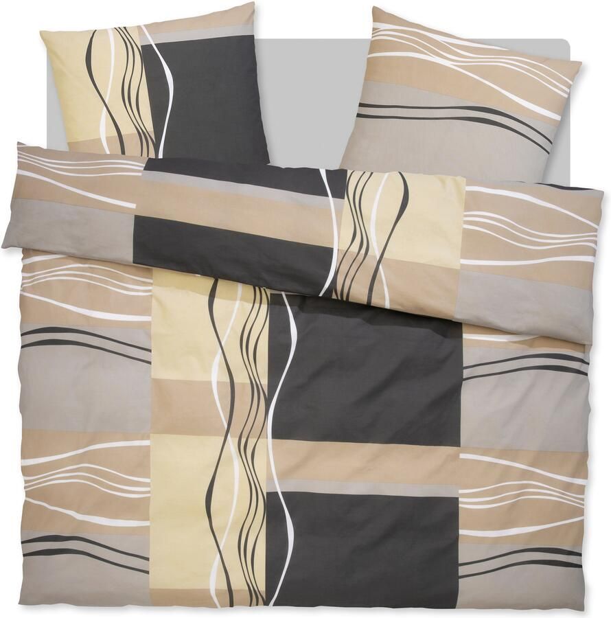 My home Beddengoed Kelian in verschillende kwaliteiten gedessineerde dekbedovertrek - Foto 7