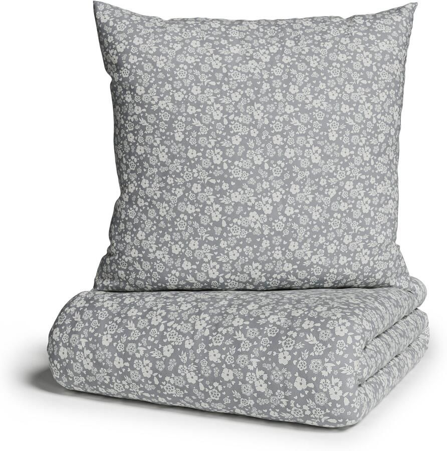 My home Beddengoed Mariby met fijn bloemetjesontwerp scandinavisch romantisch beddengoed (2-delig) - Foto 8