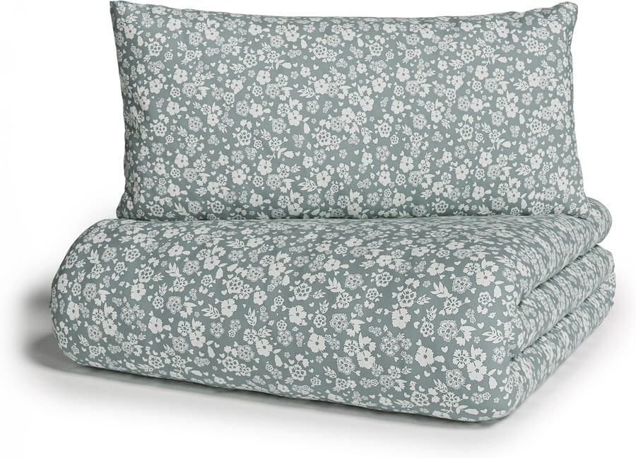 My home Beddengoed Mariby met fijn bloemetjesontwerp scandinavisch romantisch beddengoed (2-delig) - Foto 8