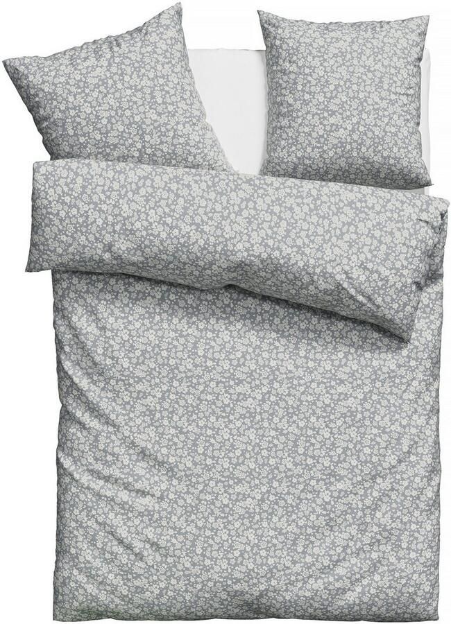 My home Beddengoed Mariby met fijn bloemetjesontwerp scandinavisch romantisch beddengoed (2-delig) - Foto 4