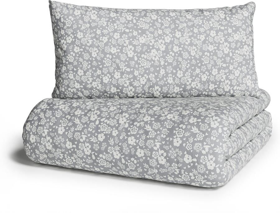 My home Beddengoed Mariby met fijn bloemetjesontwerp scandinavisch romantisch beddengoed (2-delig) - Foto 8