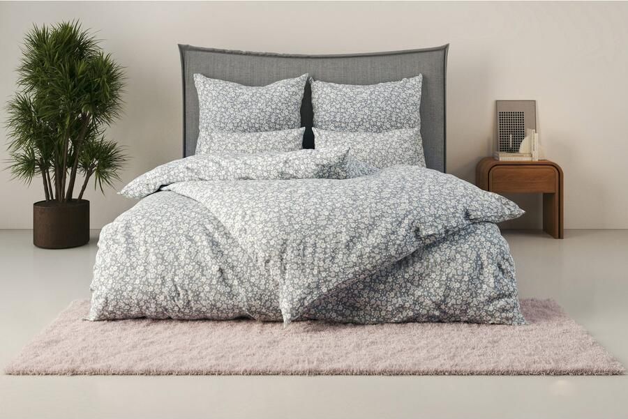 My home Beddengoed Mariby met fijn bloemetjesontwerp scandinavisch romantisch beddengoed (2-delig) - Foto 7