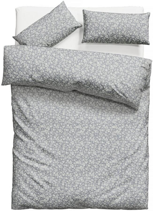 My home Beddengoed Mariby met fijn bloemetjesontwerp scandinavisch romantisch beddengoed (2-delig) - Foto 4