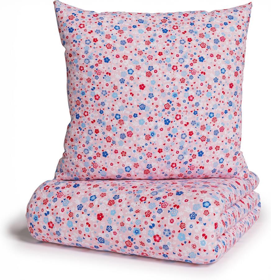 My home Beddengoed Mariby met fijn bloemetjesontwerp scandinavisch romantisch beddengoed (2-delig) - Foto 8