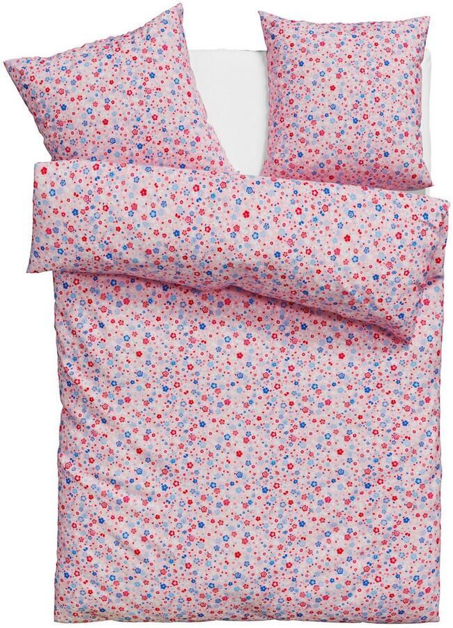 My home Beddengoed Mariby met fijn bloemetjesontwerp scandinavisch romantisch beddengoed (2-delig) - Foto 4