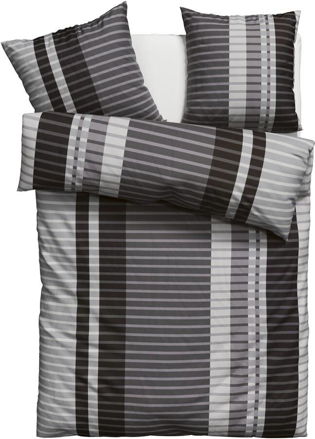 My home Beddengoed Philine met moderne strepen beddengoed van katoen vanaf maat 135x200 cm (2-delig) - Foto 7