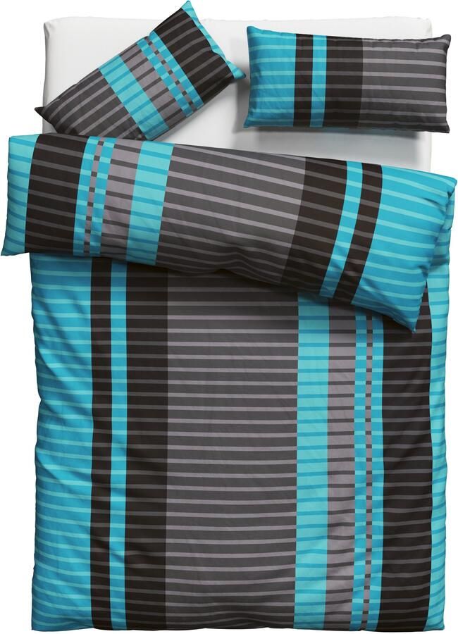 My home Beddengoed Philine met moderne strepen beddengoed van katoen vanaf maat 135x200 cm (2-delig) - Foto 7
