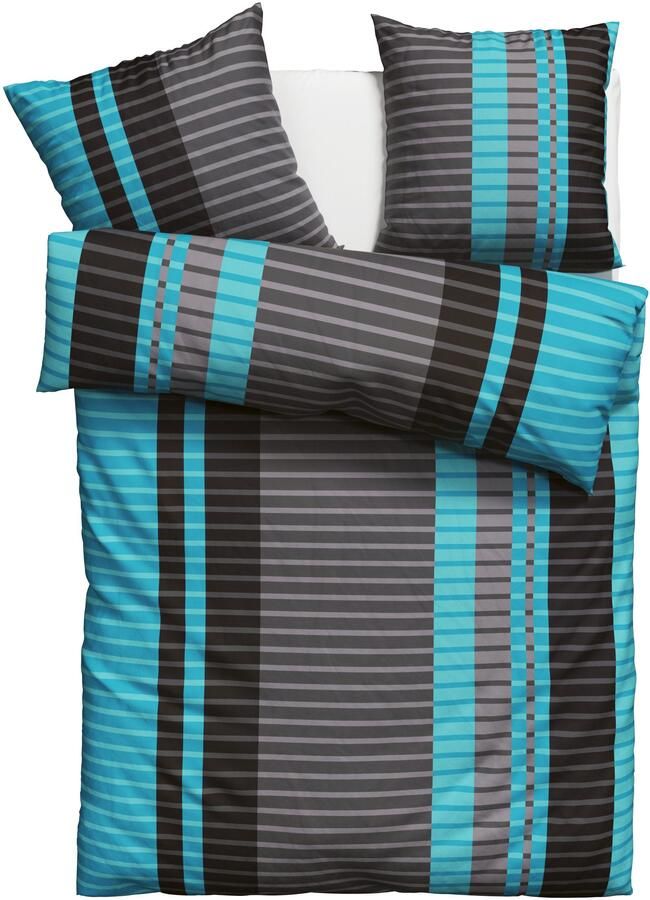 My home Beddengoed Philine met moderne strepen beddengoed van katoen vanaf maat 135x200 cm (2-delig) - Foto 7