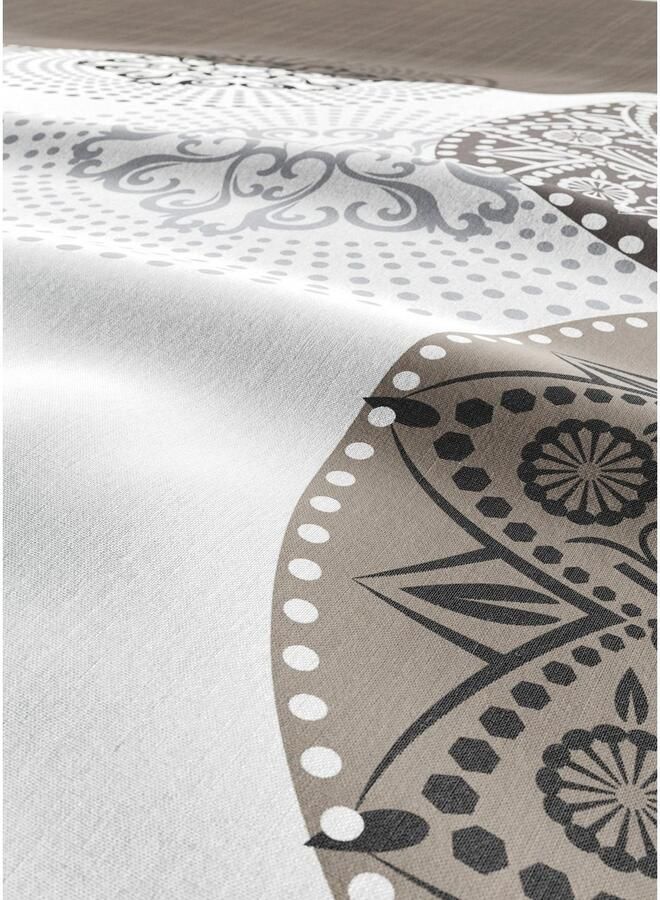 My home Beddengoed Tesso in mt. 135x200 155x220 of 200x200 cm Katoen dekbedovertrek met ornamenten en in verschillende kwaliteiten - Foto 7