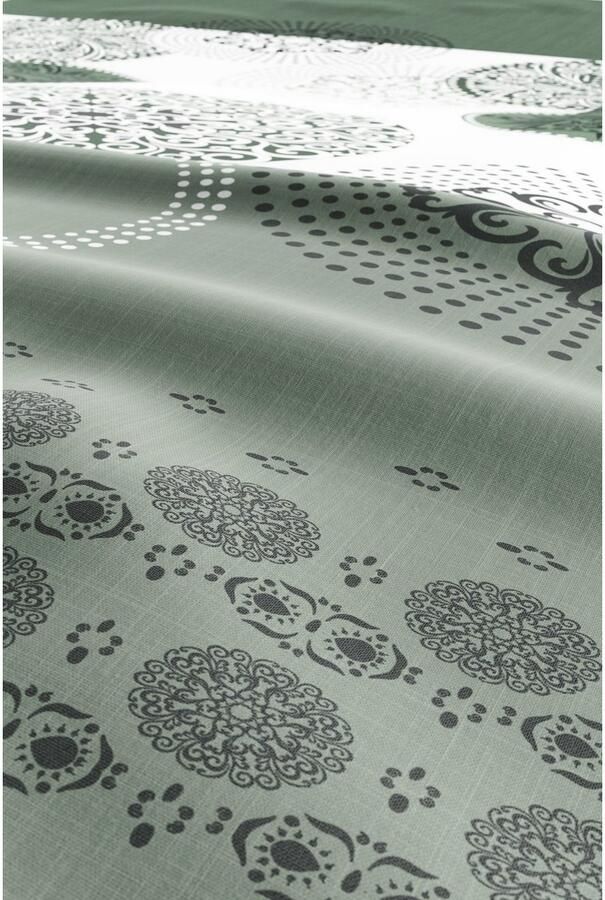 My home Beddengoed Tesso in mt. 135x200 155x220 of 200x200 cm Katoen dekbedovertrek met ornamenten en in verschillende kwaliteiten - Foto 9