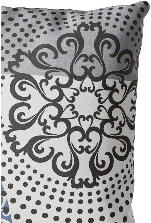 My home Beddengoed Tesso in mt. 135x200 155x220 of 200x200 cm Katoen dekbedovertrek met ornamenten en in verschillende kwaliteiten - Foto 8