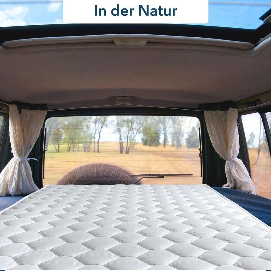 My home Comfortschuimmatras Basis instapper matras 90x200 cm 140x200 cm & andere maten hoogte 13 cm - Foto 3