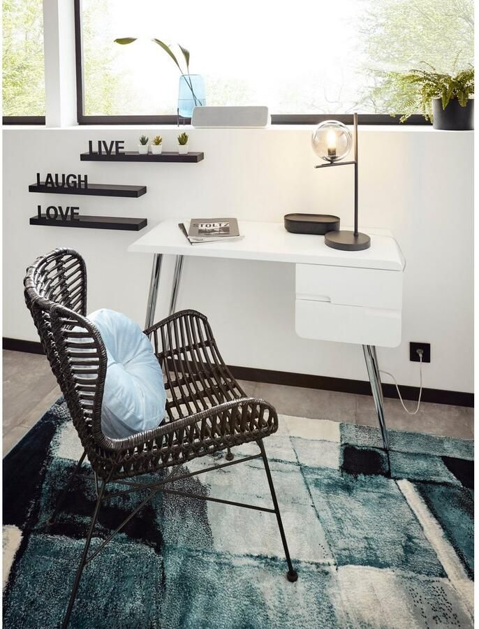 My home Decoratief wandrek Live Love Laugh Decoratief rek wanddecoratie met een opschrift (set 3-delig) - Foto 3