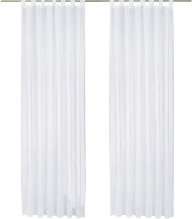 My home Gordijn Belem 1 of 2 sjaals gordijn kant-en-klare gordijn cirkels - Foto 2