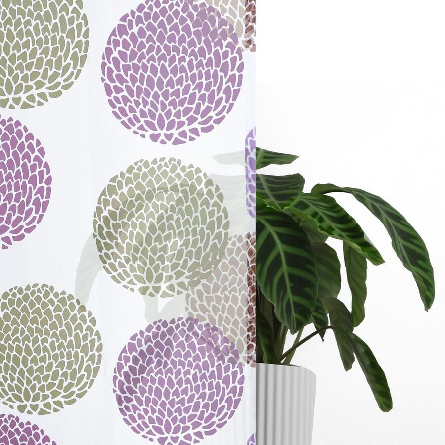 My home Gordijn Belem 1 sjaal polyester cirkels (1 stuk) - Foto 2