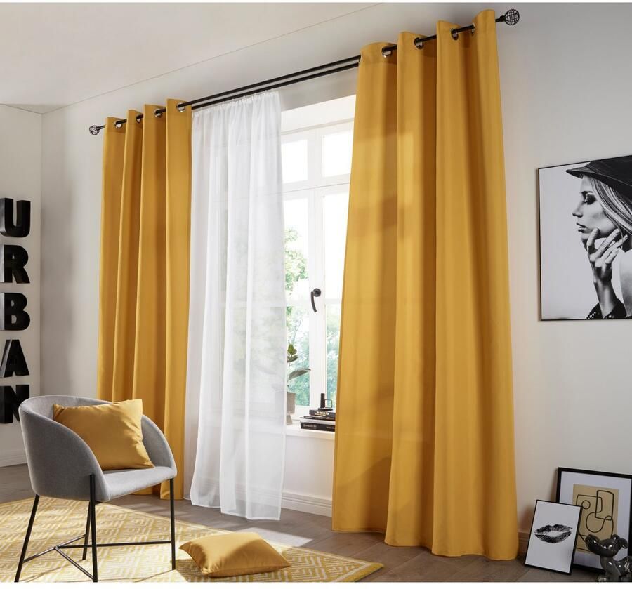 My home Gordijn DOLLY Bestseller winkel (1 stuk) - Foto 2