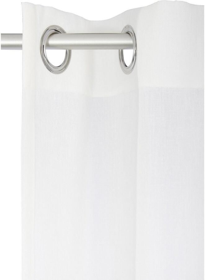 My home Gordijn Fiete Linnen look monochroom basic onderhoudsvriendelijk verschillende maten (1 stuk) - Foto 6