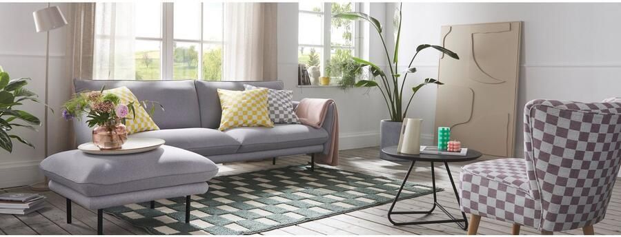 My home Gordijn Fiete Linnen look monochroom basic onderhoudsvriendelijk verschillende maten (1 stuk) - Foto 11