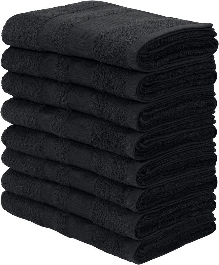 My home Handdoeken Vanessa als set en serie verkrijgbaar 8 handdoeken 50x100cm (set 8 stuks)