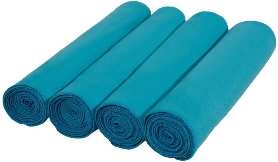 My home Handdoeken Xavi 4 delen ideaal als sporthanddoek reishanddoek strandlaken (set 4 stuks) - Foto 16