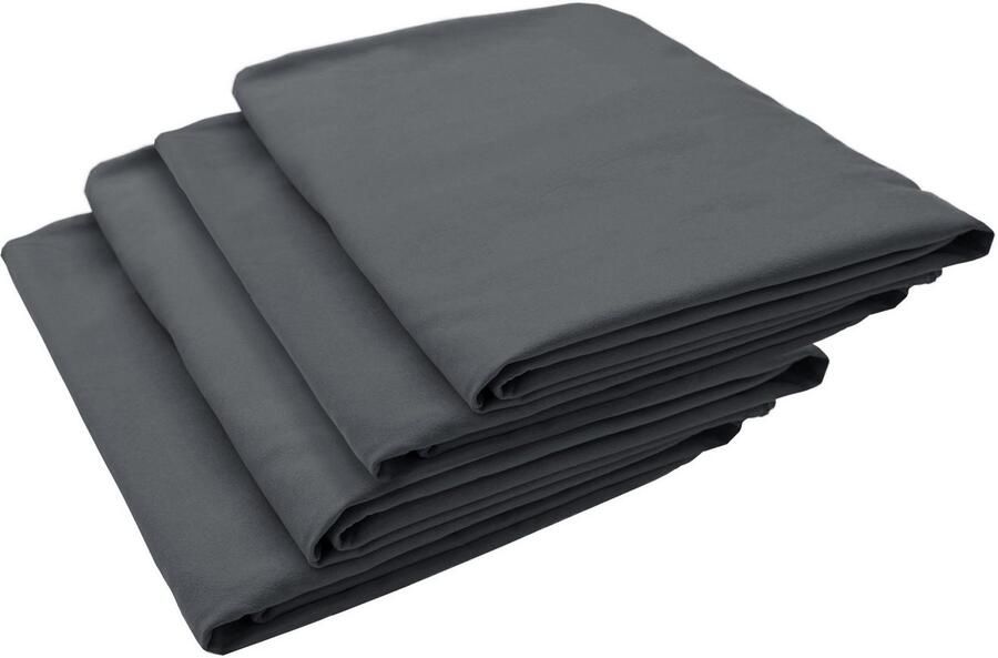 My home Handdoeken Xavi 4 delen ideaal als sporthanddoek reishanddoek strandlaken (set 4 stuks) - Foto 10