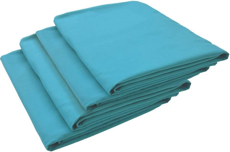 My home Handdoeken Xavi 4 delen ideaal als sporthanddoek reishanddoek strandlaken (set 4 stuks) - Foto 14