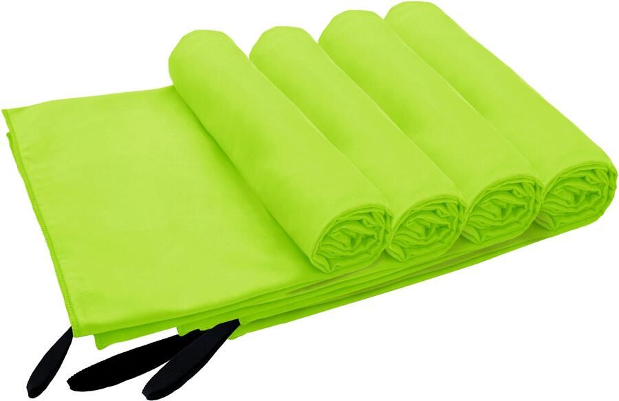 My home Handdoeken Xavi 4 delen ideaal als sporthanddoek reishanddoek strandlaken (set 4 stuks) - Foto 11