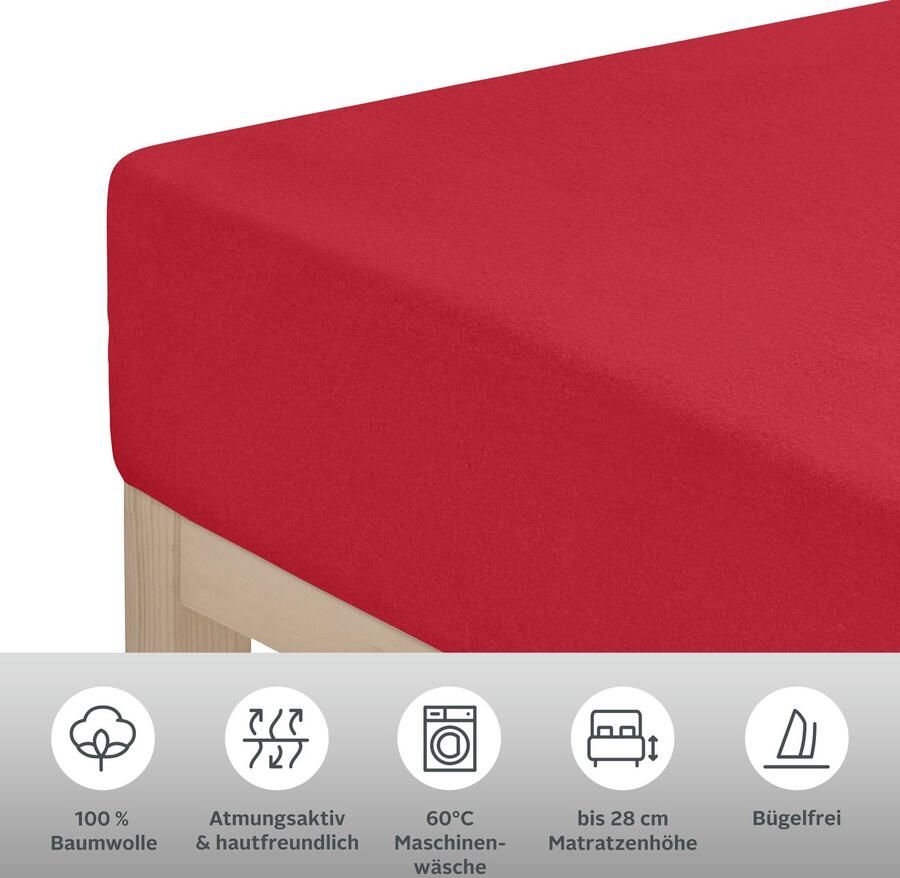 My home Hoeslaken Blackberry Katoen matrassen tot 28 cm hoogte laken hoeslaken laken - Foto 3