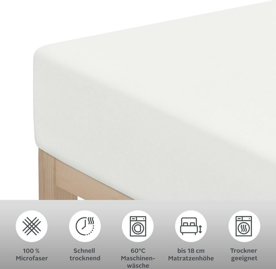 My home Hoeslaken Blackberry Katoen matrassen tot 28 cm hoogte laken hoeslaken laken - Foto 4