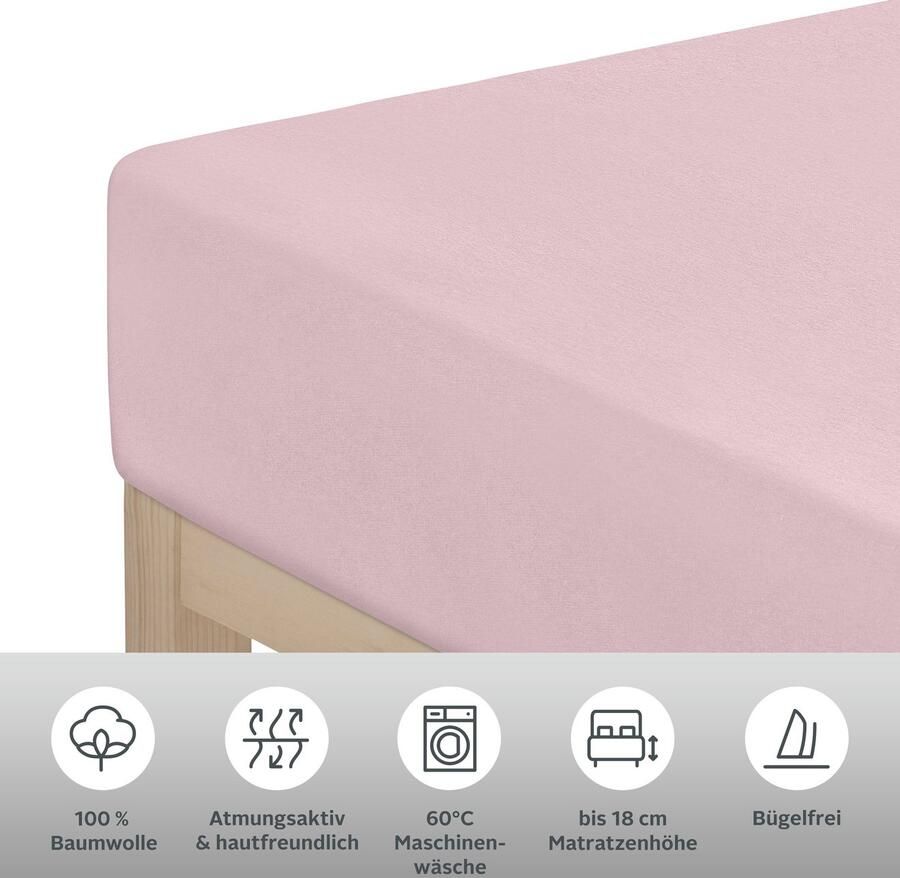 My home Hoeslaken Physalis Katoen matrassen tot 18 cm hoogte laken hoeslaken laken - Foto 3