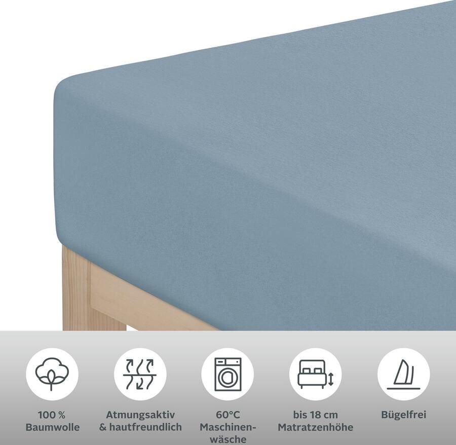 My home Hoeslaken Physalis Katoen matrassen tot 18 cm hoogte laken hoeslaken laken - Foto 3