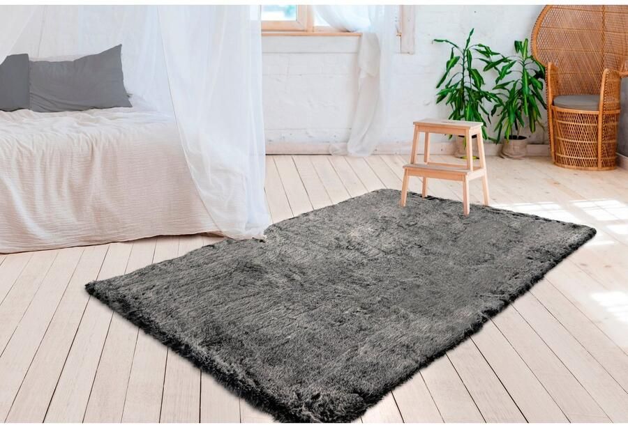 Me gusta Vloerkleed Tender 125 Knuffelige & gezellige vloerkleed UNI-kleuren geschikt voor vloerverwarming