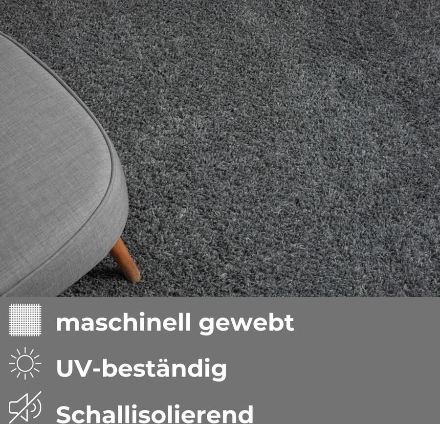 My home Hoogpolig vloerkleed Valeria schapenvacht tapijt knuffelig Imitatiebont vachtmodel zachte vloerkleden slaapkamer woonkamer - Foto 16