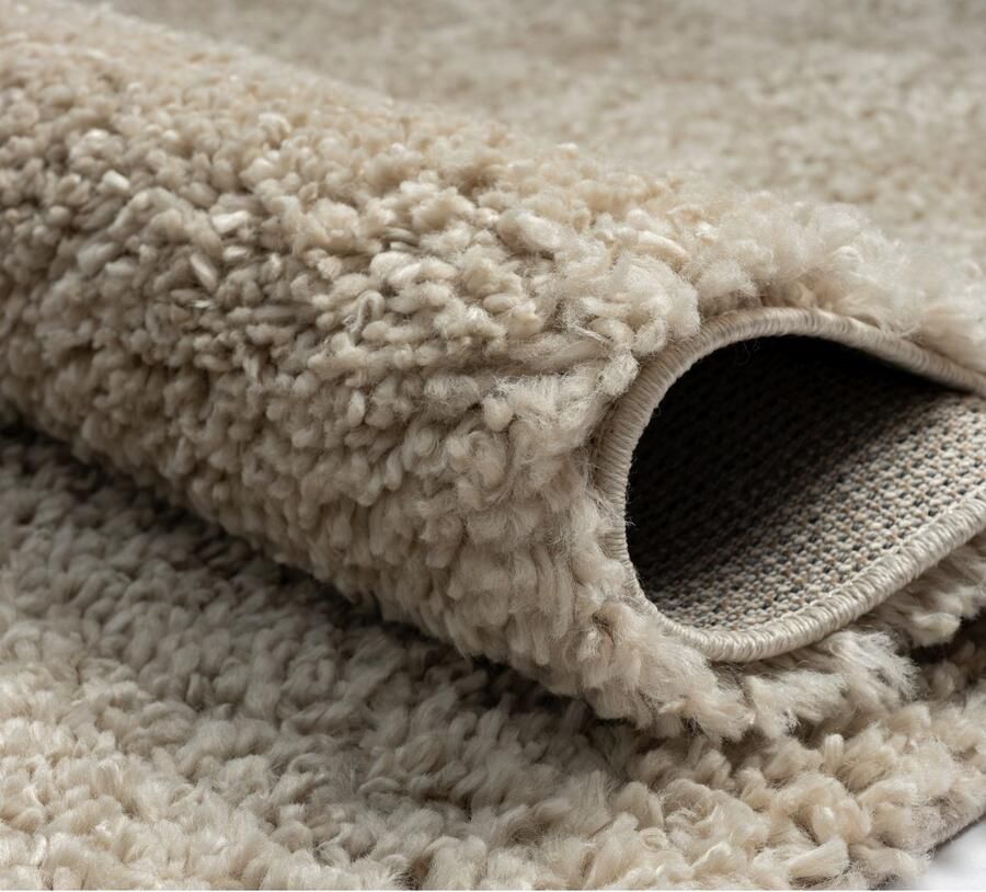 My home Hoogpolig vloerkleed Banji Uni-kleuren zacht en fluffy ook als loper en in rond verkrijgbaar - Foto 6