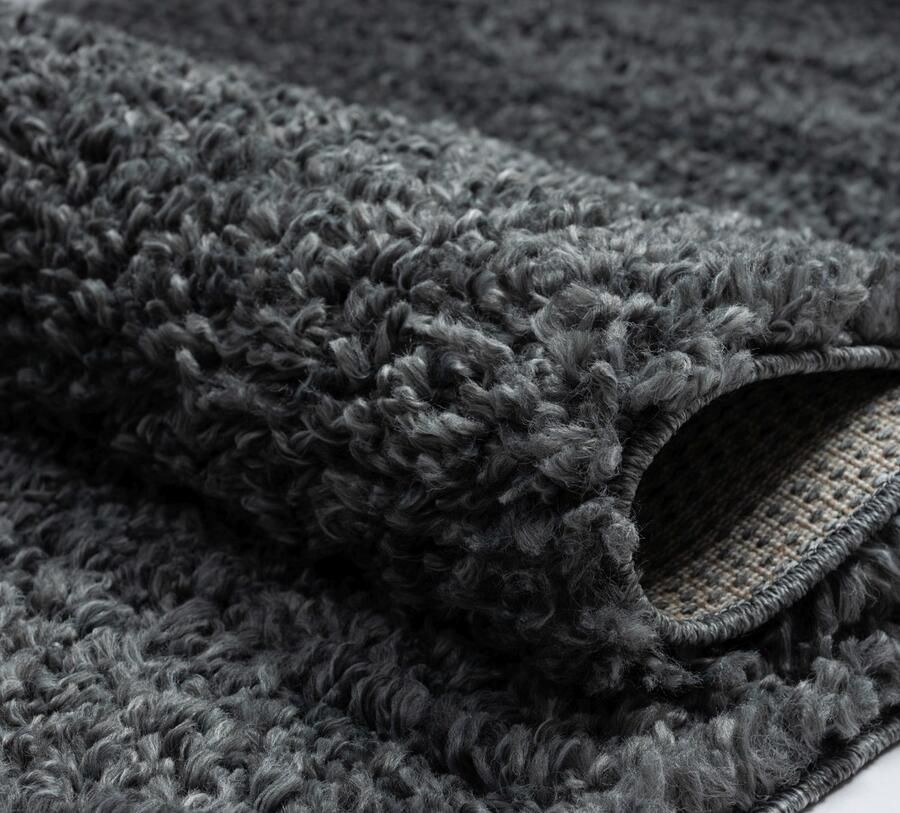 My home Hoogpolig vloerkleed Banji Uni-kleuren zacht en fluffy ook als loper en in rond verkrijgbaar - Foto 8