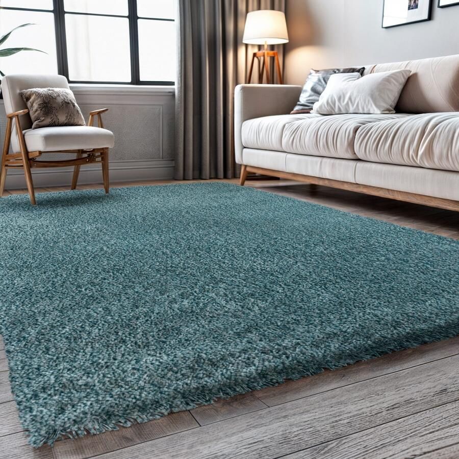 My home Hoogpolig vloerkleed Banji Uni-kleuren zacht en fluffy ook als loper en in rond verkrijgbaar - Foto 4