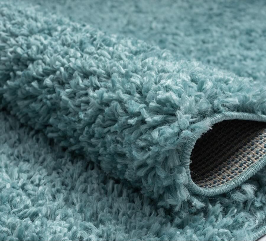 My home Hoogpolig vloerkleed Banji Uni-kleuren zacht en fluffy ook als loper en in rond verkrijgbaar - Foto 6