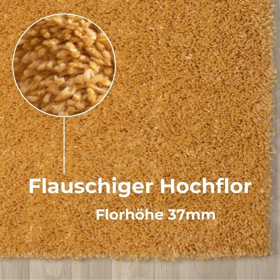 My home Hoogpolig vloerkleed Valeria schapenvacht tapijt knuffelig Imitatiebont vachtmodel zachte vloerkleden slaapkamer woonkamer - Foto 11