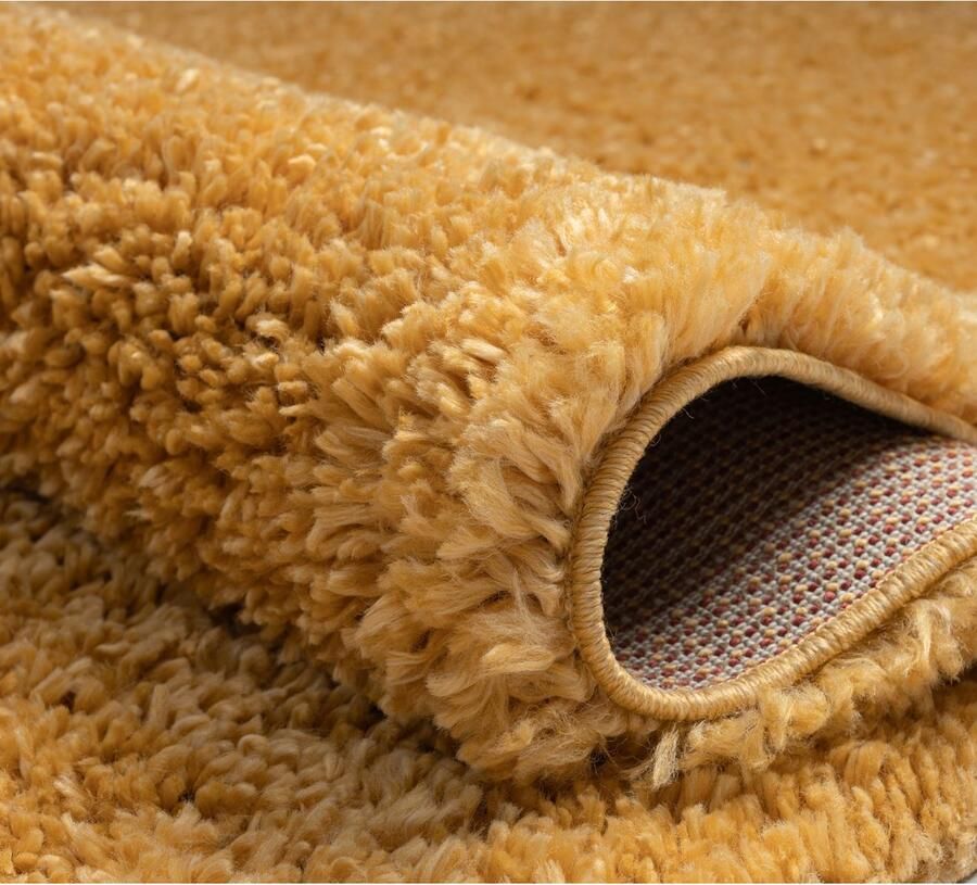 My home Hoogpolig vloerkleed Banji Uni-kleuren zacht en fluffy ook als loper en in rond verkrijgbaar - Foto 6