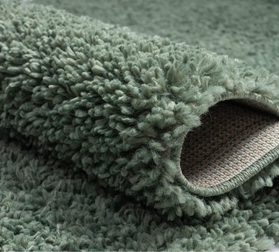 My home Hoogpolig vloerkleed Banji Uni-kleuren zacht en fluffy ook als loper en in rond verkrijgbaar - Foto 7