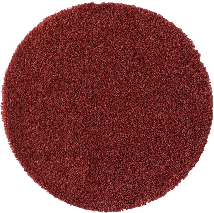 My home Hoogpolig vloerkleed Banji Uni-kleuren zacht en fluffy ook als rechthoekig verkrijgbaar - Foto 5