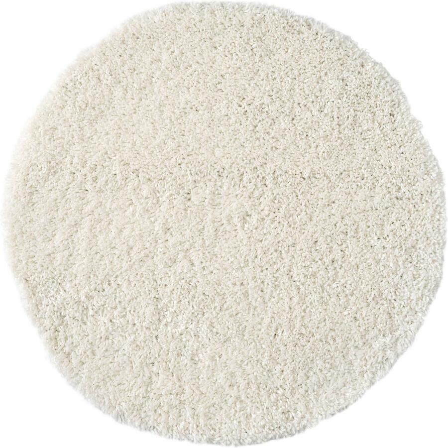 My home Hoogpolig vloerkleed Banji Uni-kleuren zacht en fluffy ook als rechthoekig verkrijgbaar - Foto 4