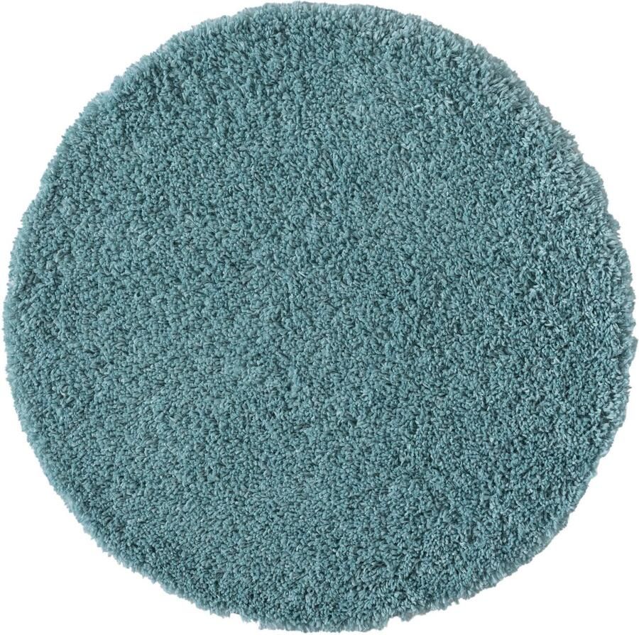 My home Hoogpolig vloerkleed Banji Uni-kleuren zacht en fluffy ook als rechthoekig verkrijgbaar - Foto 5