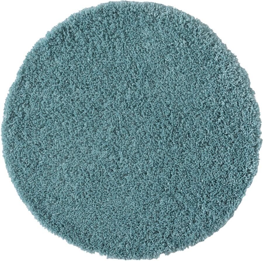 My home Hoogpolig vloerkleed Banji Uni-kleuren zacht en fluffy ook als rechthoekig verkrijgbaar - Foto 5