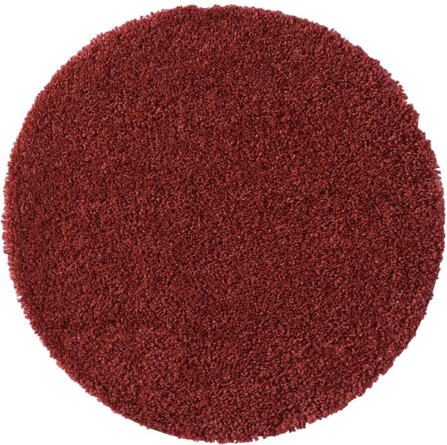 My home Hoogpolig vloerkleed Banji Uni-kleuren zacht en fluffy ook als rechthoekig verkrijgbaar - Foto 5