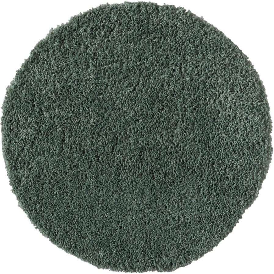 My home Hoogpolig vloerkleed Banji Uni-kleuren zacht en fluffy ook als rechthoekig verkrijgbaar - Foto 5