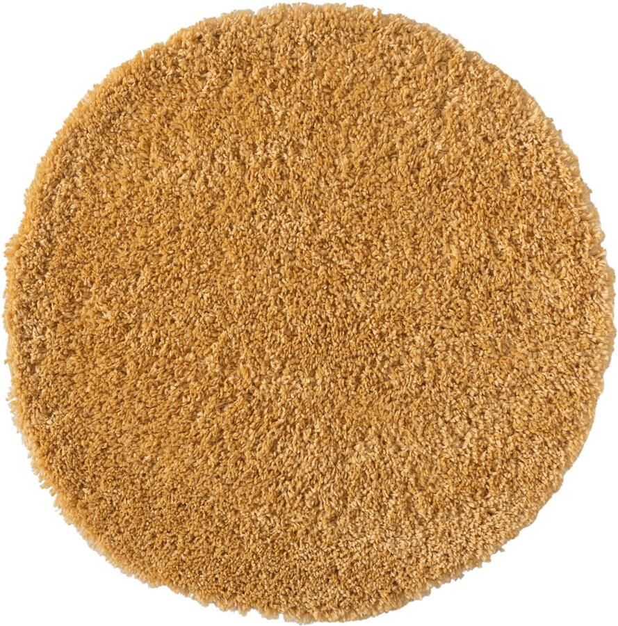 My home Hoogpolig vloerkleed Banji Uni-kleuren zacht en fluffy ook als rechthoekig verkrijgbaar - Foto 5