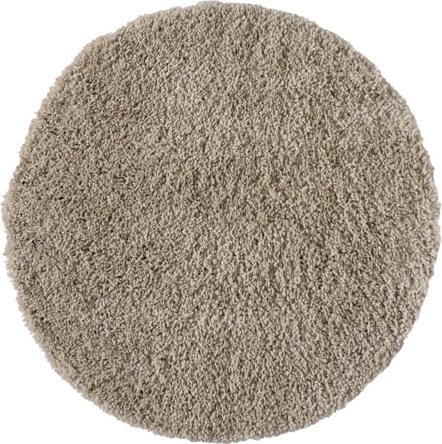 My home Hoogpolig vloerkleed Banji Uni-kleuren zacht en fluffy ook als rechthoekig verkrijgbaar - Foto 5