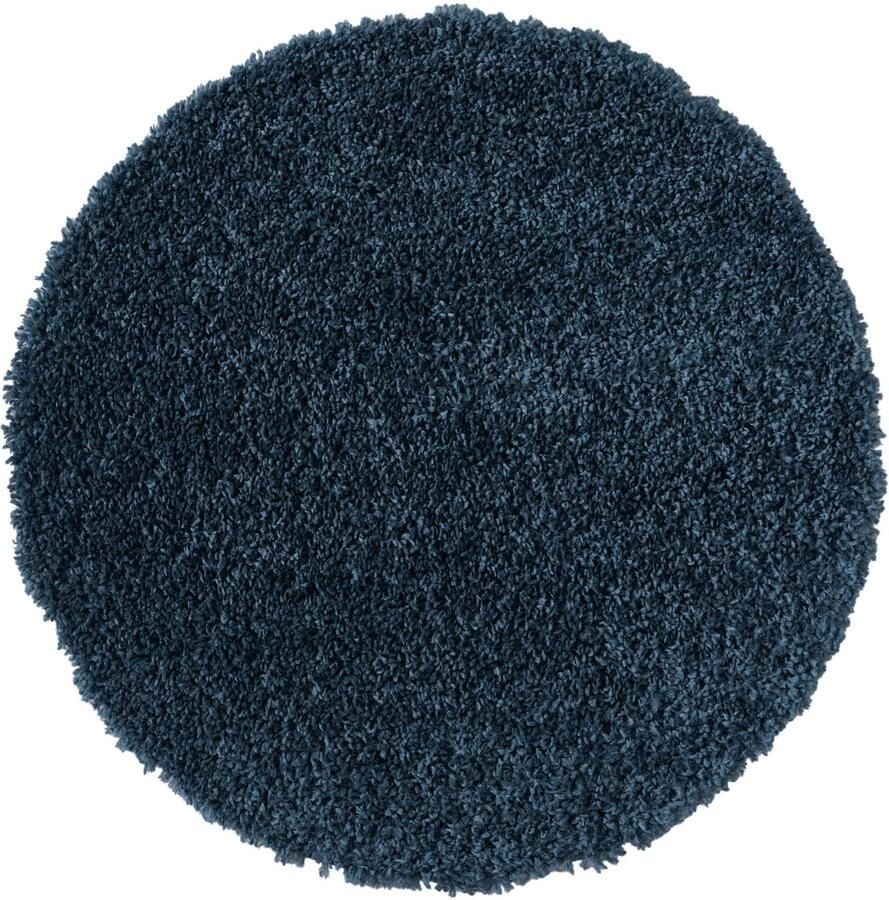 My home Hoogpolig vloerkleed Banji Uni-kleuren zacht en fluffy ook als rechthoekig verkrijgbaar - Foto 5