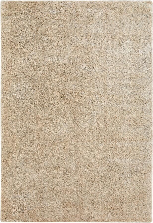 My home Hoogpolig vloerkleed CANBERRA Uni kleuren zacht & knuffelig woonkamer slaapkamer - Foto 6